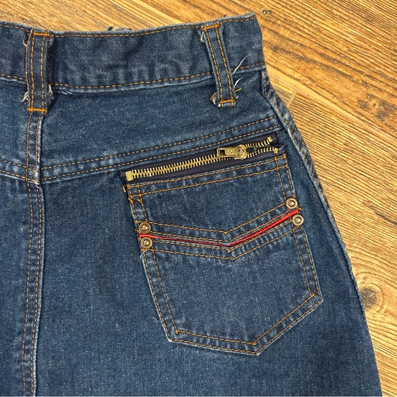 Vintage 80s/90s Jean Nicole High-Waisted Denim Skirt – Size 5 - Picture 7 of 8